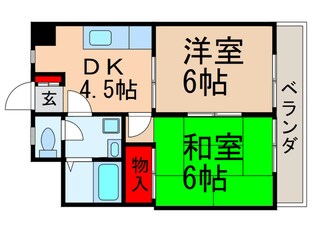 テラスビューの物件間取画像